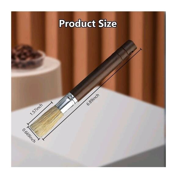 Coffee Brush Grinder Cleaner Tool Espresso Machine Cleaning Brush Barista Brush - Picture 3 of 8